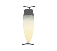 Brabantia - Tabla de Planchar D - Zona de Planchado con Vapor Resistente al Calor - Altura Ajustable - Patas Antideslizantes - Funda de algodón con Capa de Espuma - XL Plegable - New Dawn - 135x45cm