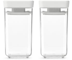 Brabantia Tasty+ conjunto de recipientes xx cm transparente-gris 230585