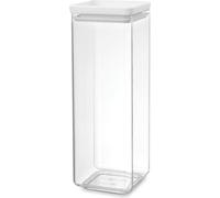 brabantia Tasty + Recipiente Cuadrado Apilable - Light Grey - 2,5 L brabantia