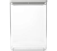 brabantia Tasty + Recipiente Cuadrado Apilable - Light Grey - 5,4 L brabantia