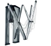 Brabantia Tendedero WallFix 24 m con caja de protección Gris