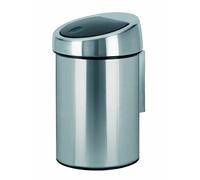 Brabantia Cubo de basura Touch Bin 3 L acero brillante
