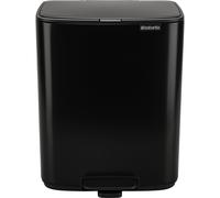 Brabantia Treteimer Bo 12L Negro Mate