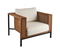 Brafab Butaca Lounge Shell Teddy rice-negro