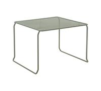 Brafab Mesa auxiliar Haru Dusty green-white. 54x54 cm