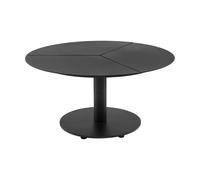 Brafab Mesa de centro Peace Negro. Ø80x46 cm