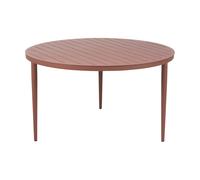 Brafab Mesa de comedor Bigby Zin Red. Ø130 cm