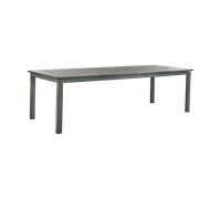 Brafab Mesa de comedor extensible Lomma Anthracite XL 260-380 cm