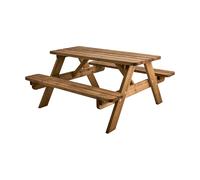 Brafab Mesa de jardín infantil Resmo Pino aceitado
