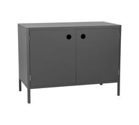 Brafab Módulo base de cocina exterior Kelia Antracita. 121x91x64 cm