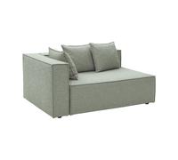 Brafab Módulo de sofá Muki Sea green. terminación derecha