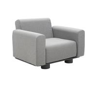 Brafab Sillón Bolster Antracita-teddy grey