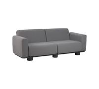 Brafab Sofá Bolster Antracita-teddy grey. 2.5 plazas