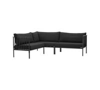 Brafab Sofá esquinero Upper Negro-teddy black