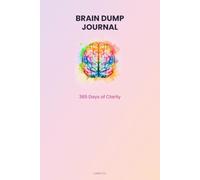 Brain Dump Journal: 365 Days of Clarity: A Full-Year Guided Daily Planner for Morning Brain Dumps, Priorities & Gentle Scheduling