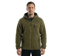 Brandit Chaqueta Teddyfleece Worker verde 3XL para hombres