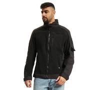 Brandit Fleece Ripstop Jacket, Color: black, Size: 6XL