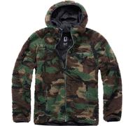 Brandit Teddyfleece Worker Chaqueta, Bosque, Talla 6XL