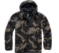 Brandit Teddyfleece Worker Chaqueta, Camuflaje oscuro, Talla 7XL