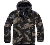 Brandit Teddyfleece Worker Chaqueta, Camuflaje oscuro, Talla L
