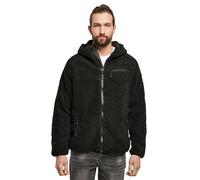 Brandit Chaqueta Teddyfleece Worker negro Talla S