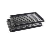 BranQ - Home essential BranQ-Zapatero de plástico, PP, Antracita, 2-pcs