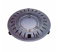Brasero hjm 100 900w 400 w/500 w/900 w rojo plateado
