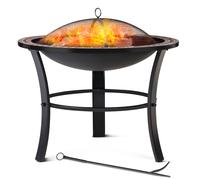 Brasero redondo Fuoco mosaico 76 cm incl tapadera atizador