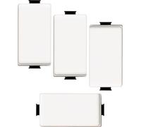 Bratek Juego de 4 interruptores unipolares compatibles con interruptores bticino matix, interruptores de luz de pared compatibles con bticino frutas
