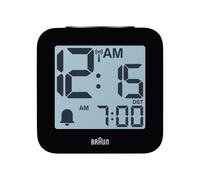 Braun 60077 Reloj despertador negro de pantalla grande