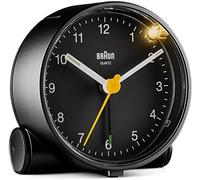 Braun bc01b reloj despertador analógico negro