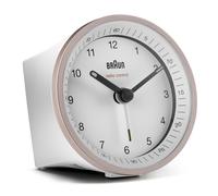 Braun Reloj despertador analógico BC07 rosa/blanco
