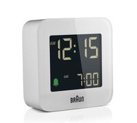 Braun bc08 reloj despertador digital blanco