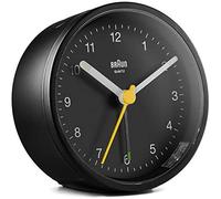 Braun bc12 reloj despertador analógico negro