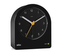 Braun bc22 reloj despertador analógico negro, amarillo