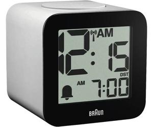 Braun bc25wp-dcf reloj radiocontrolado otro negro, blanco