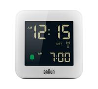 BRAUN Despertador digital radiocontrolado (blanco)