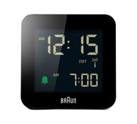 BRAUN Despertador digital radiocontrolado (negro)