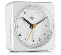 Braun Reloj Despertador Analógico Clásico Bc03 - Completamente Blanco - BC03W