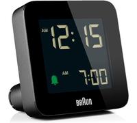 Reloj alarma electrónico multifunción: hora precisa, fecha actual, lectura de temperatura ambiental, alarma programable con opción snooze. MiiOW