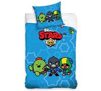 Brawl Stars Ropa de cama 135x200 + 80x80 Figuras Gamer · 100% algodón · Ropa de cama para niños adolescentes, artículos para fanáticos..