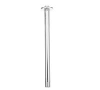 Brazo de Ducha de Acero Inoxidable de Montaje en Pared para Baño | Extensión para Cabezal de Lluvia, Acabado Pulido Plata, Recambio Fácil, para Mantenimiento de Baño y Vivienda