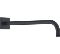 Brazo de ducha Duravit, roseta cuadrada, 410 mm, UV0670037046, Color: Negro Mate