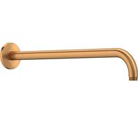Brazo de ducha Duravit, roseta redonda, 410 mm, UV0670028004, Color: bronce cepillado