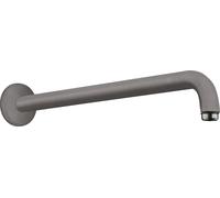 brazo de ducha hansgroove 389 mm, 27413340, Color: Cromo negro cepillado