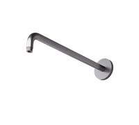 Brazo de ducha Steinberg serie 100, 450mm, soporte de pared reforzado, redondo, 1007910BGM, Color: Metal cepillado