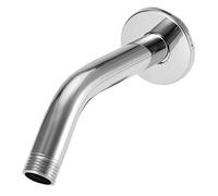 Brazo De Ducha, Tubo De Acero Inoxidable Con Instalación Sin Herramientas Y Diseño Ergonómico Resistente Para Baño Moderno Con Rosca G 1/2 Pulgadas Y Medidas 17 Cm