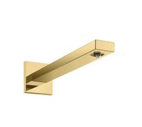 brazo de la ducha de mano Karree 389 mm, 27694990, Color: Óptica Oro Pulido