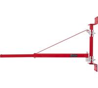 Brazo de soporte para polipasto eléctrico, con una capacidad máxima de carga de 300 kg. Brazo oscilante para polipasto eléctrico con mástil, estructura de acero para polipasto, brazo elevador para pol