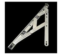 Brazo estabilizador ventana abatible Bisagra de fricción for ventana abatible acero inoxidable 304, soporte deslizante con bisagra lateral superior, 2 unidades, 12, 14, 16 y 18 pulgadas para el hogar